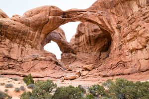 Double Arch Above Landscape