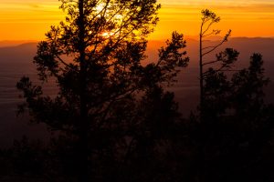 Sunset from the Huachucas