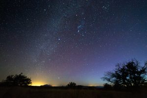 Orion and Night Sky Above Canelo Hills