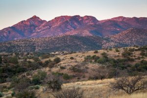 Morning Light on Mountain Peaks