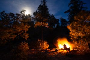 Camping in the Wilderness of Rocks