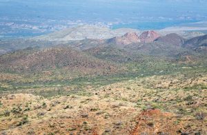 Colorful Desert Mountains