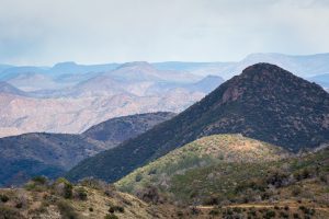 Rain Showers over Rocky Peaks