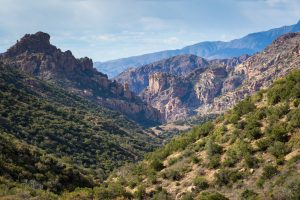 Rocky Mountains Beyond Rogers Canyon