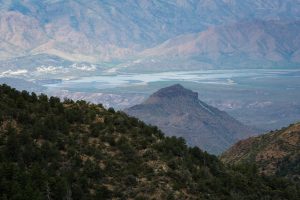 Horseshoe Lake in Desert Valley