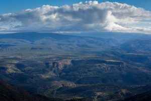 Verde River Below Storm Clouds