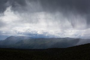 Rain Showers over Mazatzal Mountains