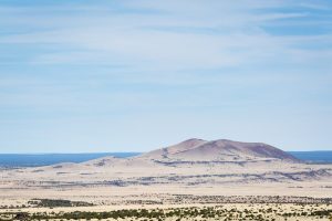 Lone Cinder Gone in High Desert Grasslands