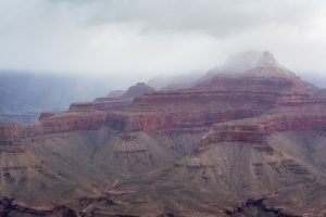 Snow and Lifting Fog