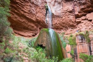 Base of Ribbon Falls