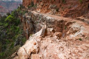 Rocky Section of North Kaibab Trail