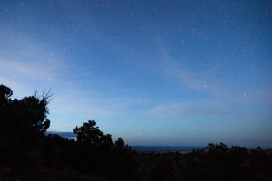 Stars over Northern Kaibab Plateau
