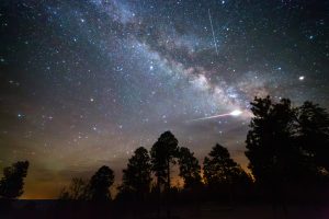 Exploding Meteor over Coconino Rim