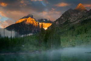 Fog on String Lake