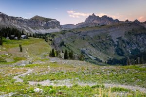 Tetons Rising Beyond Teton Crest Trail