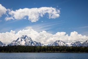 Mount Moran Rising Above Emma Matilda Lake