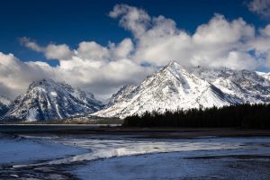 Teton Range Above Colter Bay