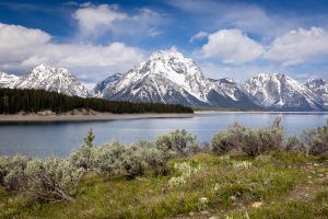 Mount Moran Above South Landing