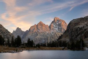 Cathedral Group Above Lake Solitude
