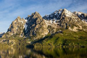 Teton Mountains Above Jenny Lake