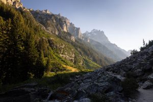 Mount Owen Above Cascade Canyon Trail