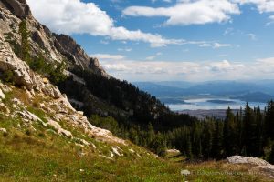 Jackson Hole from Paintbrush Canyon