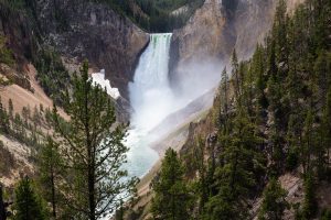 Lower Falls Below Red Rock Point