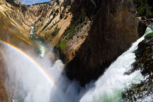 Rainbow at Lower Falls