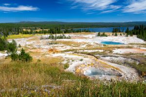 Small Geyser in the Heart Lake Geyser Basin