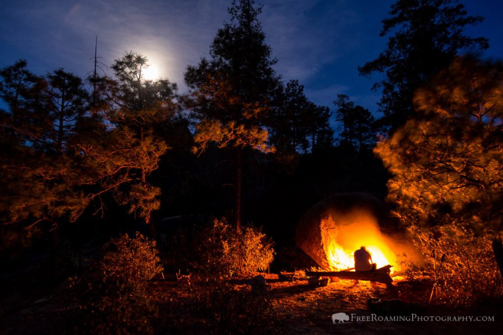 Camping in the Wilderness of Rocks