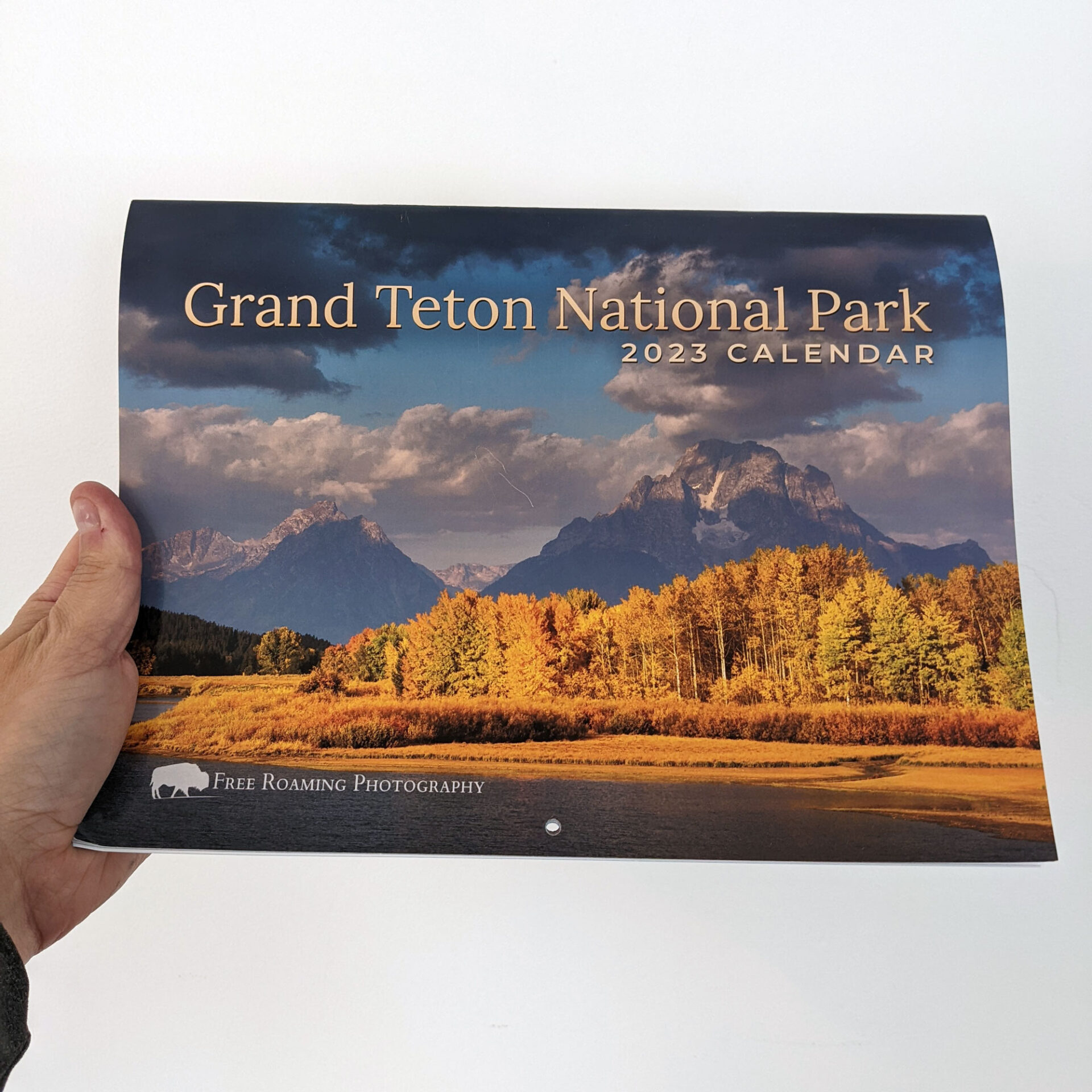 Grand Teton National Park 2023 Wall Calendar - Free Roaming Hiker