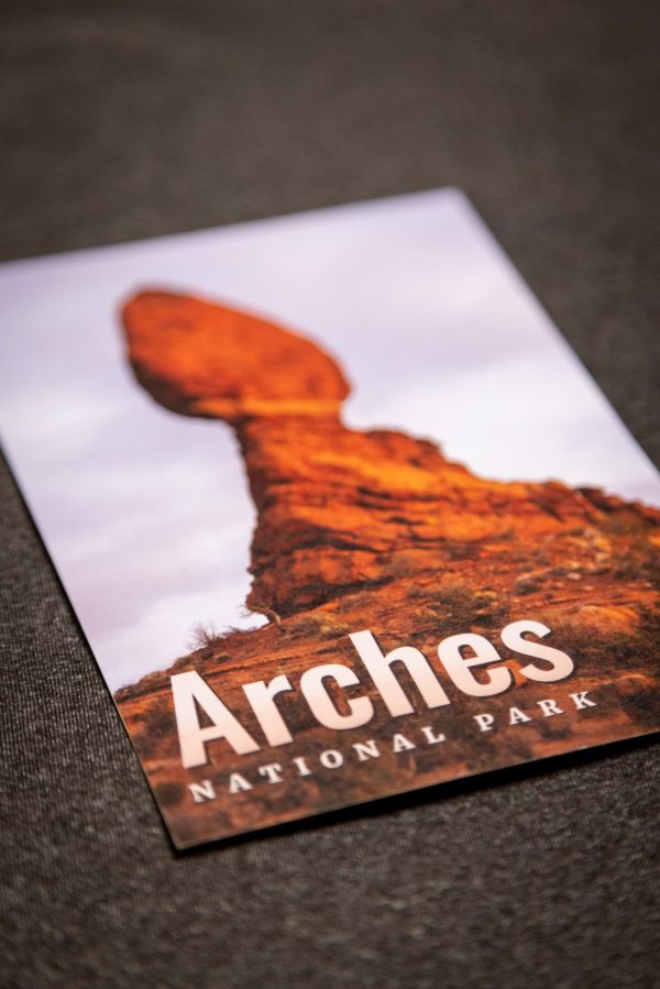 Balanced Rock Arches National Park Postcard