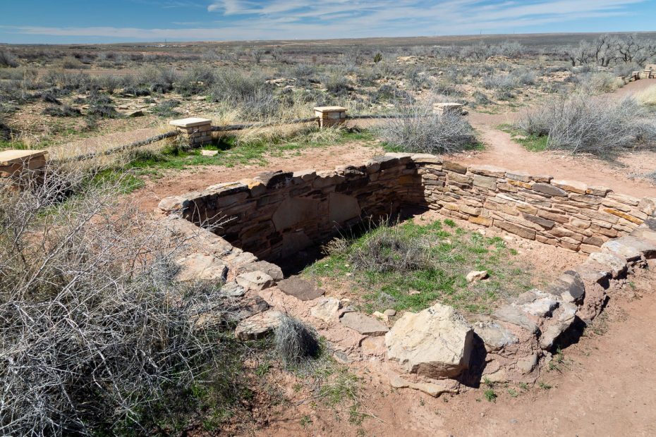 Kiva Ruins at Puerco Pueblo