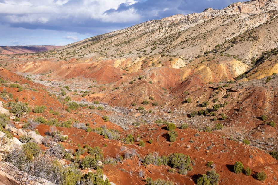 Sandstone Layers Along Desert Voices Trail