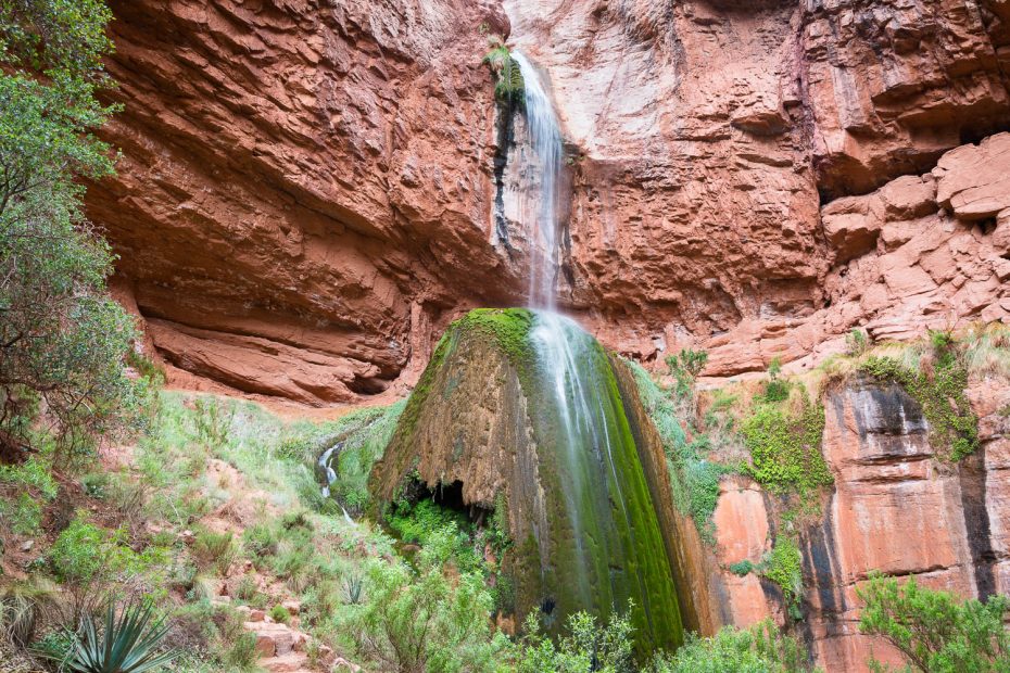 Base of Ribbon Falls